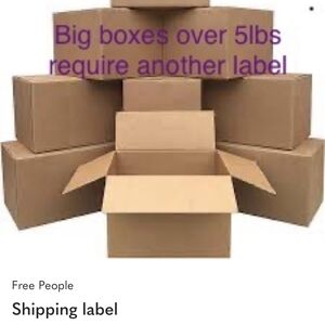 Extra Shipping Label